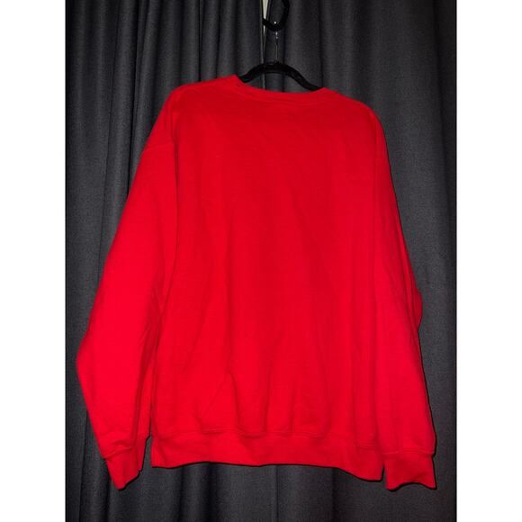 Ugly Christmas Sweater Xmas Sweatshirt Crewneck Size Large Lizzo - Picture 3 of 3